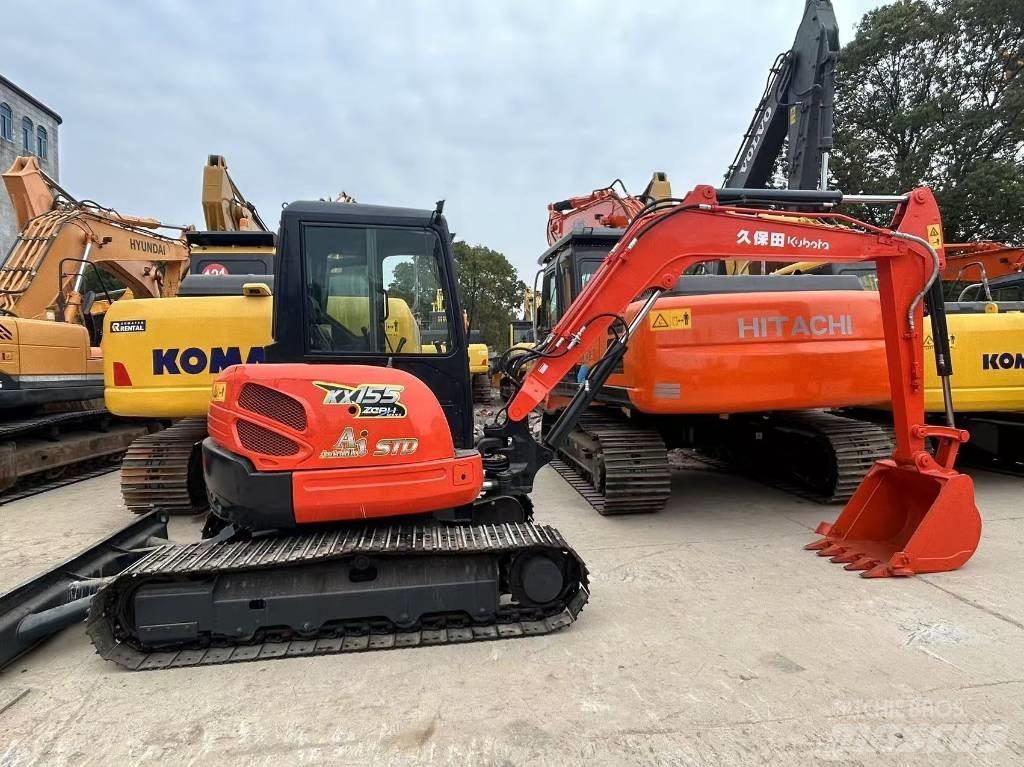Kubota KX 155 Pásová rýpadla
