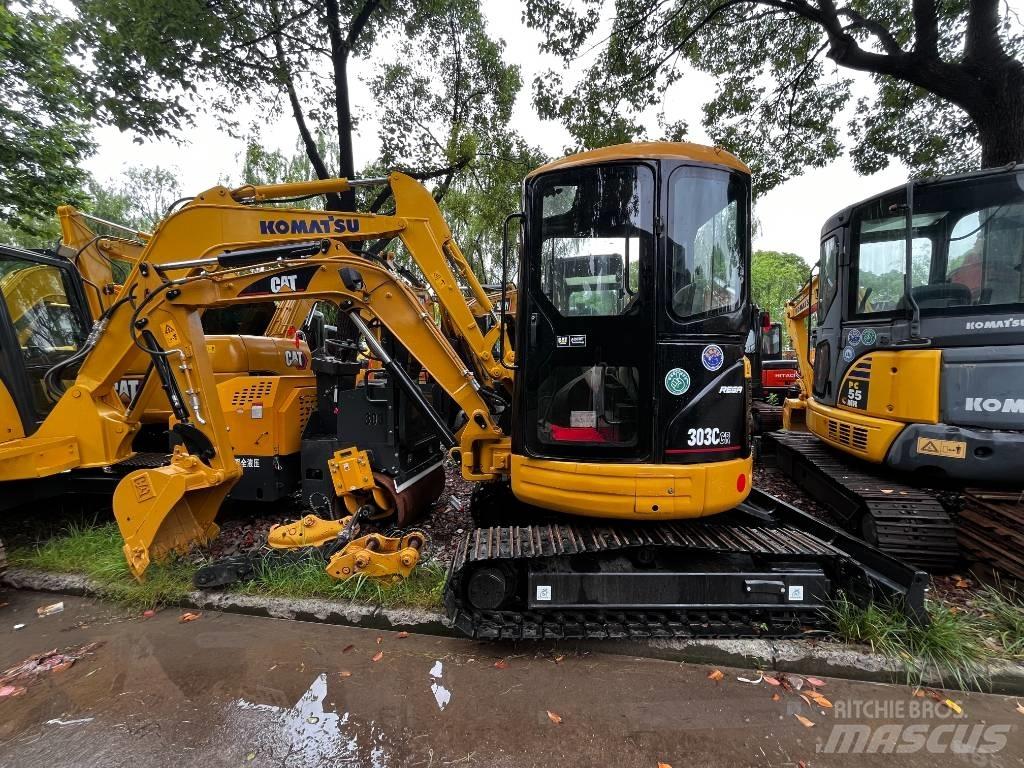 CAT 303 C CR Mini rýpadla < 7t