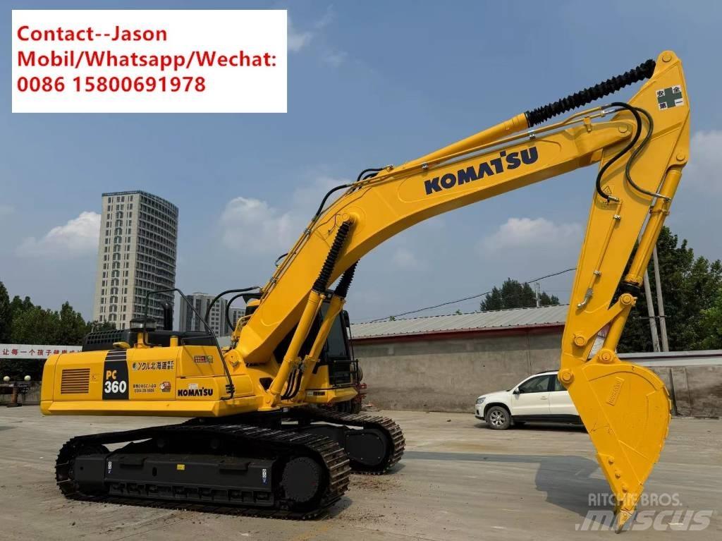 Komatsu PC 360 Pásová rýpadla