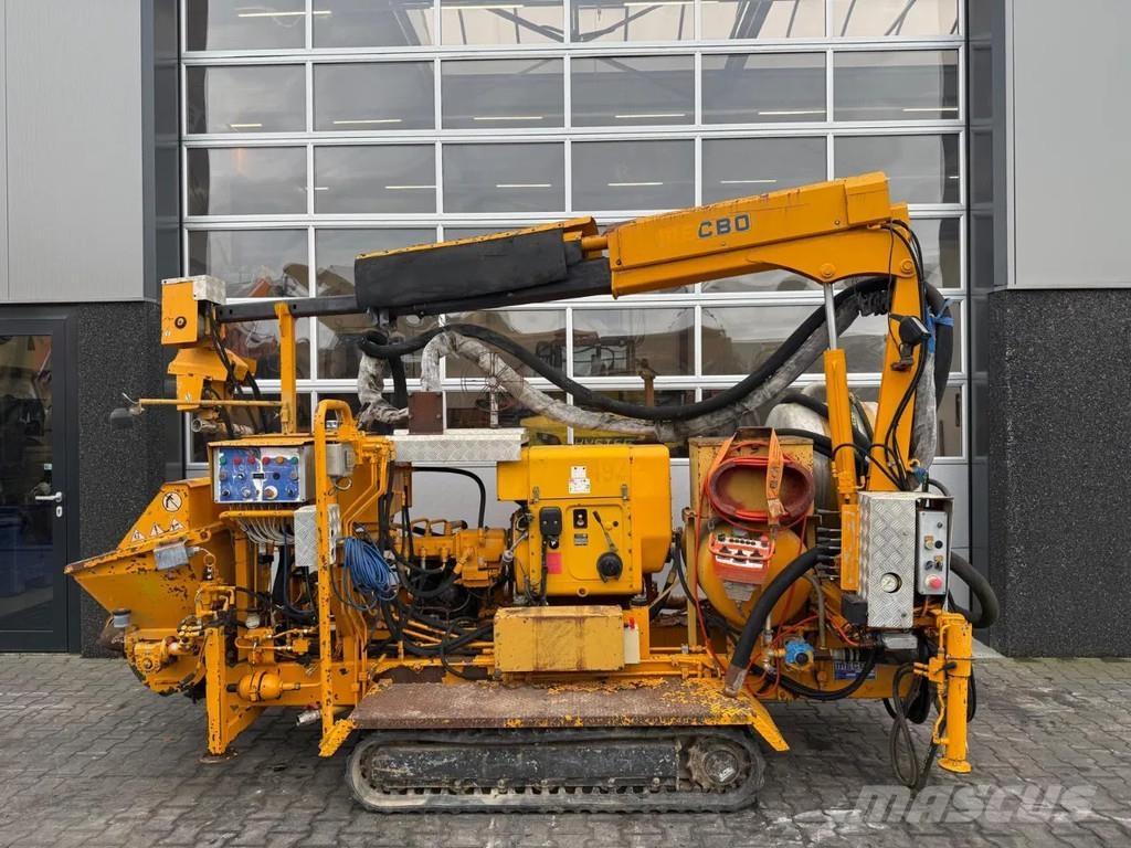 Mecbo  Nákladní auta s čerpadly betonu