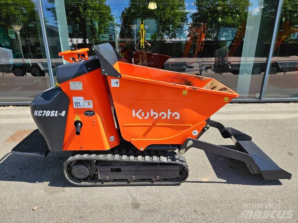Kubota KC 70 Vyklápěcí dempry