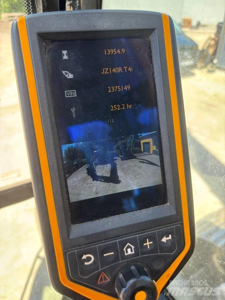 JCB JZ 140 LC Pásová rýpadla