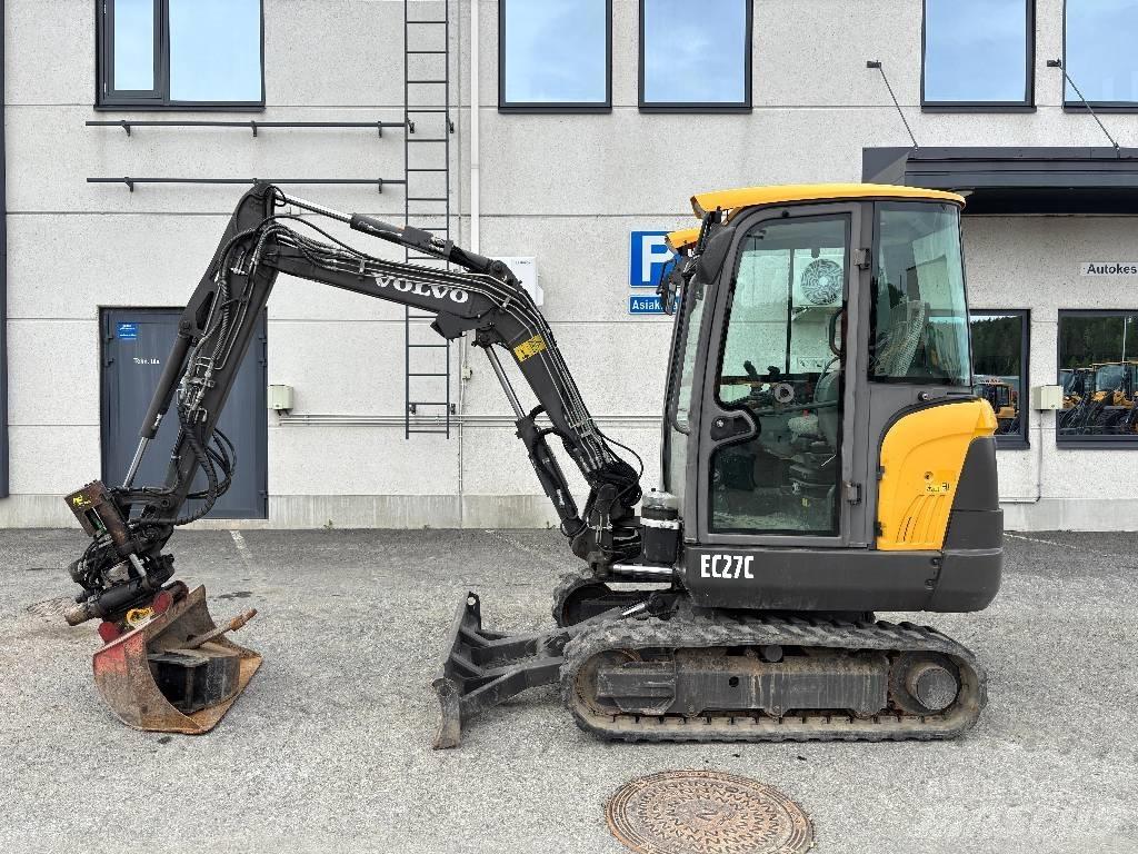 Volvo EC 27 C Mini rýpadla < 7t