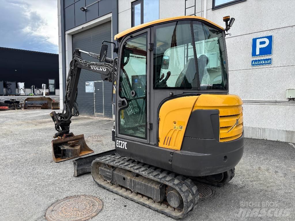 Volvo EC 27 C Mini rýpadla < 7t