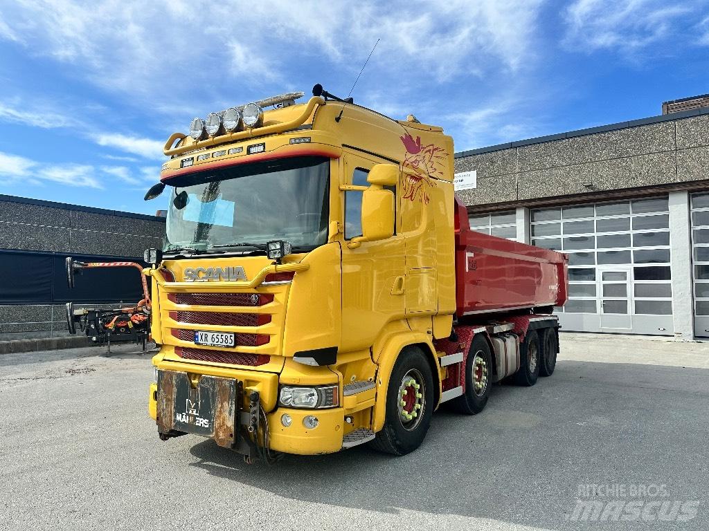 Scania 730 R Hákový nosič kontejnerů
