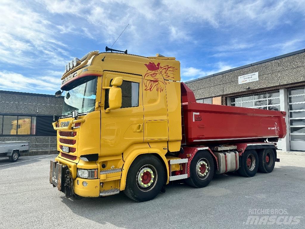 Scania 730 R Hákový nosič kontejnerů