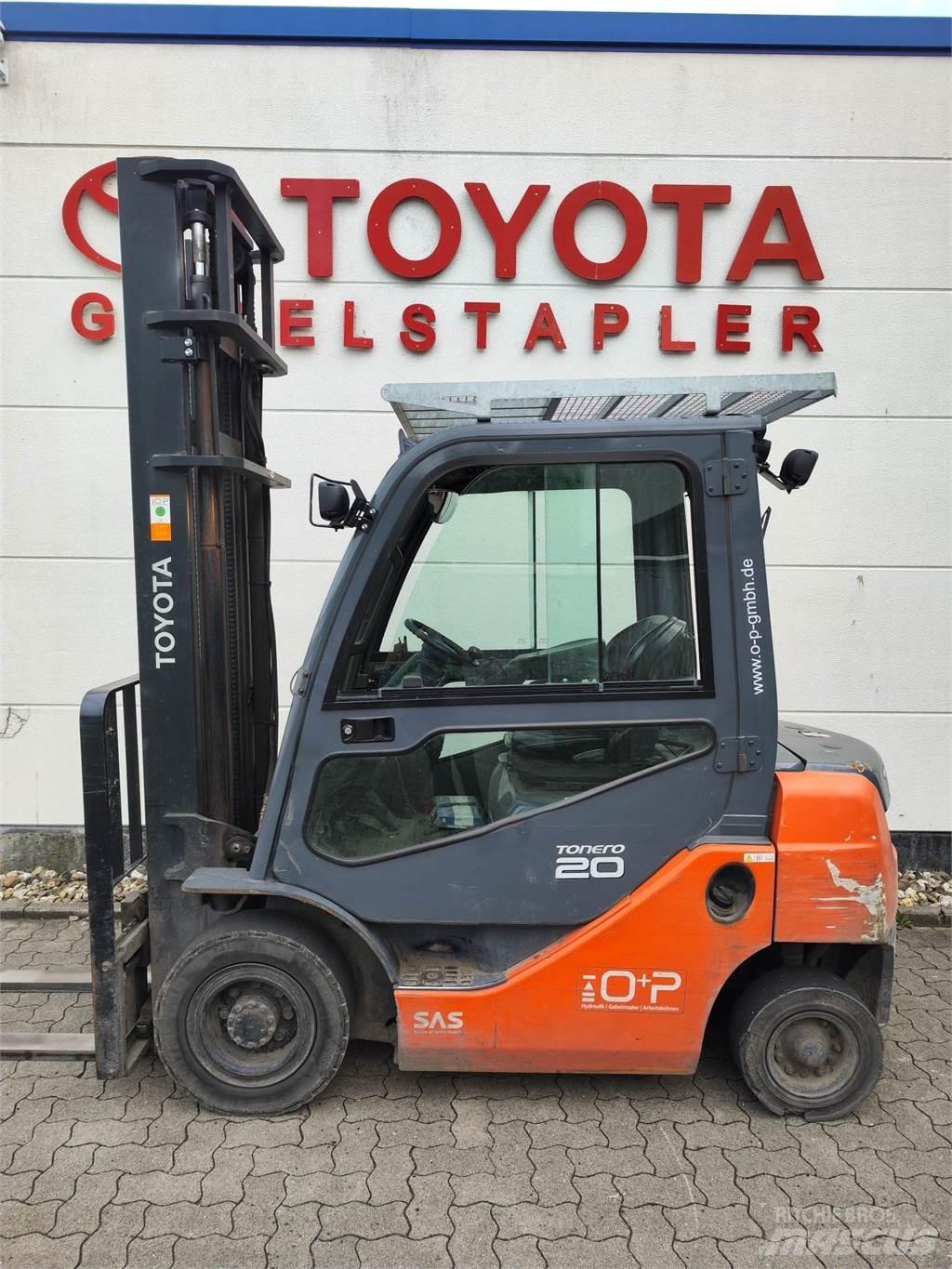 Toyota 02-8FDF20 Dieselové vozíky
