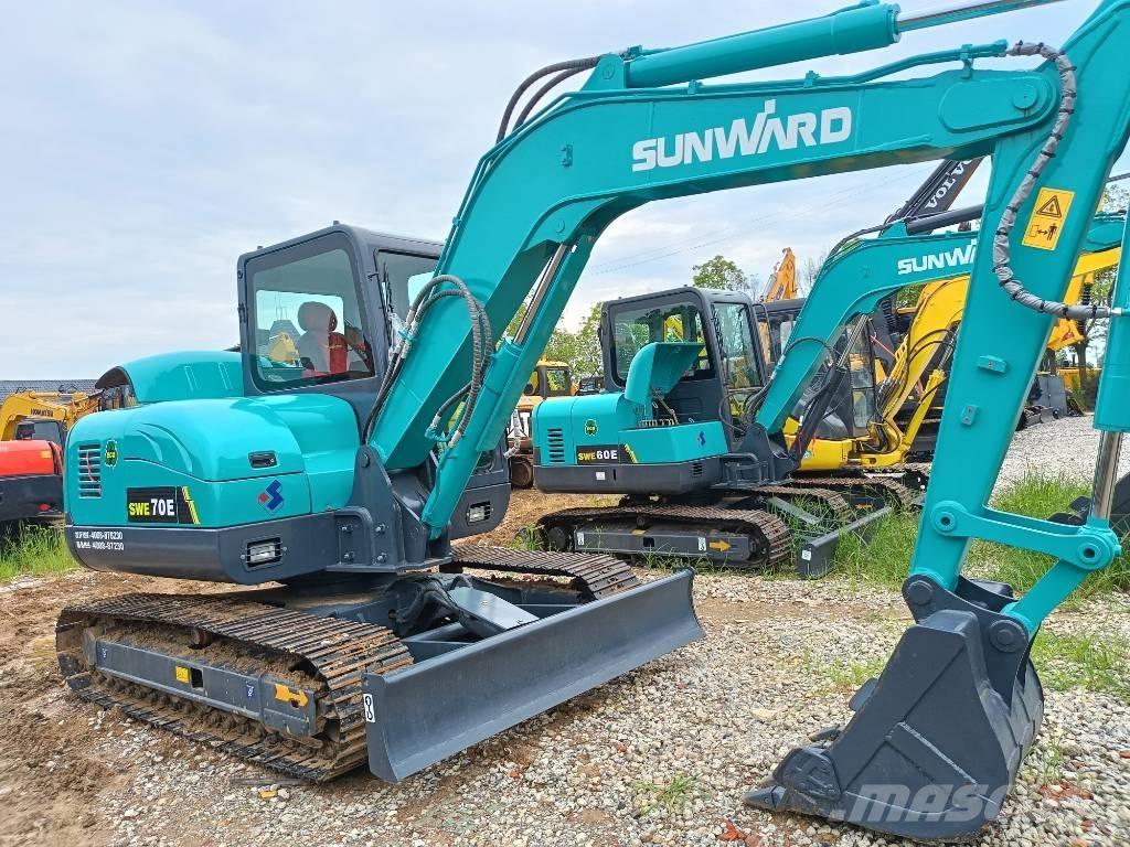 Sunward SWE 70 Pásová rýpadla