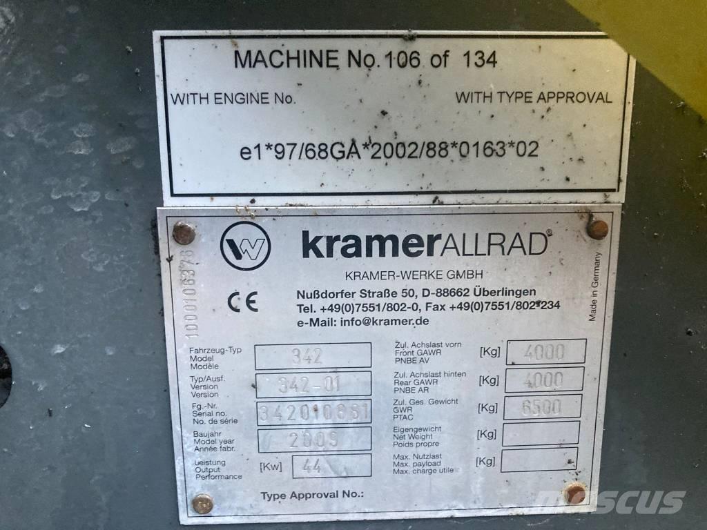 Kramer 480 Kolové nakladače