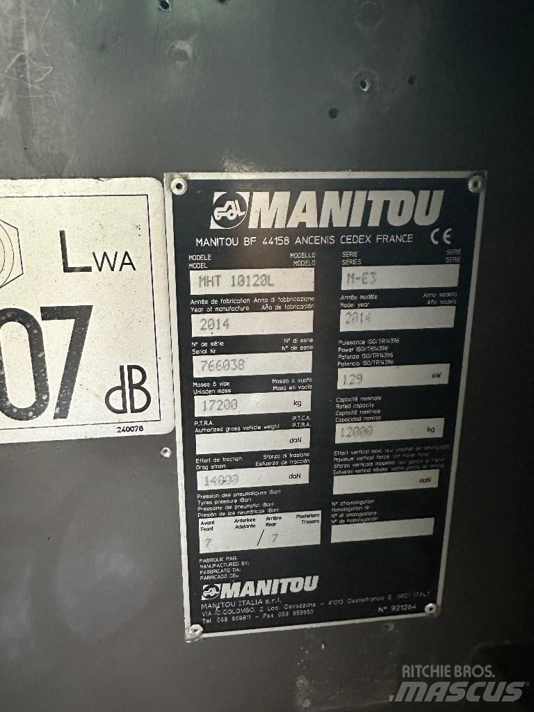 Manitou MHT 10120 L Teleskopické manipulátory