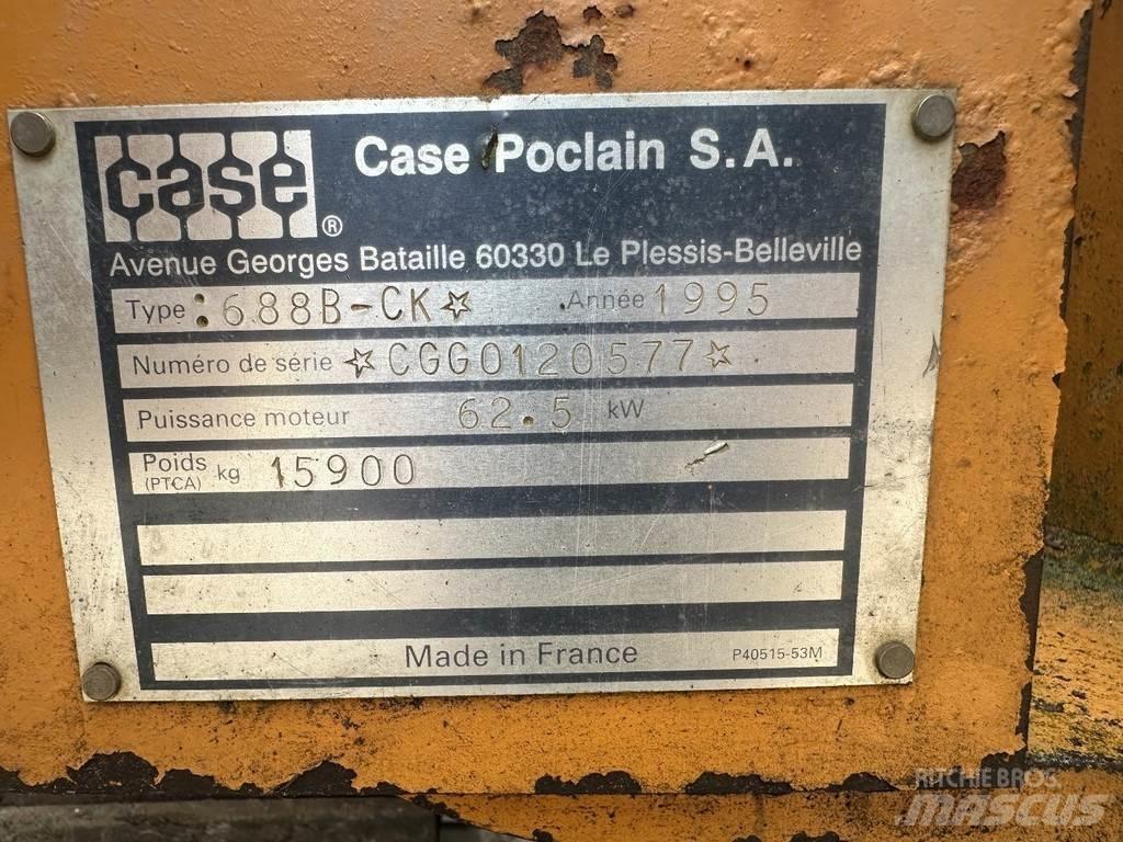 CASE 688 B 16 ton Pásová rýpadla