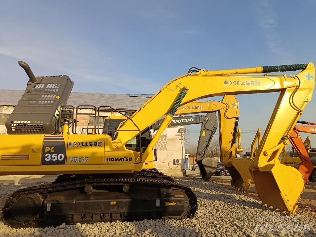 Komatsu PC 350 Pásová rýpadla