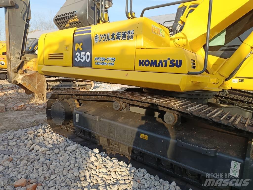 Komatsu PC 350 Pásová rýpadla