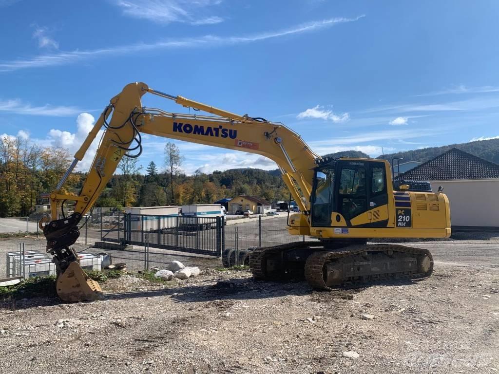 Komatsu PC 210 NLC Pásová rýpadla