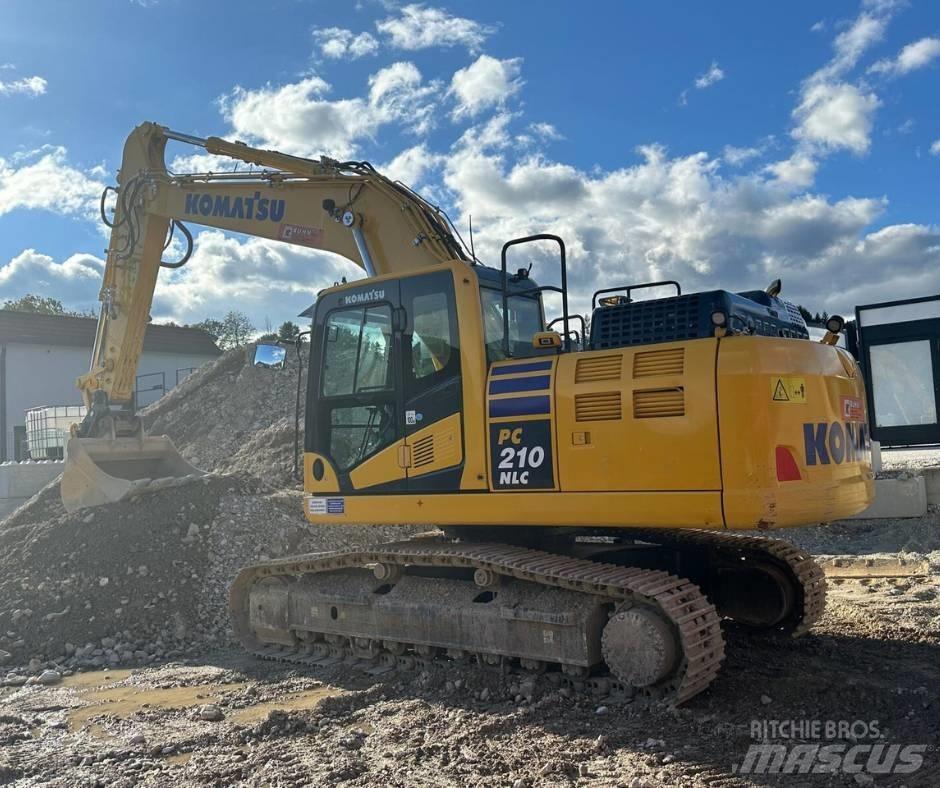 Komatsu PC 210 NLC Pásová rýpadla