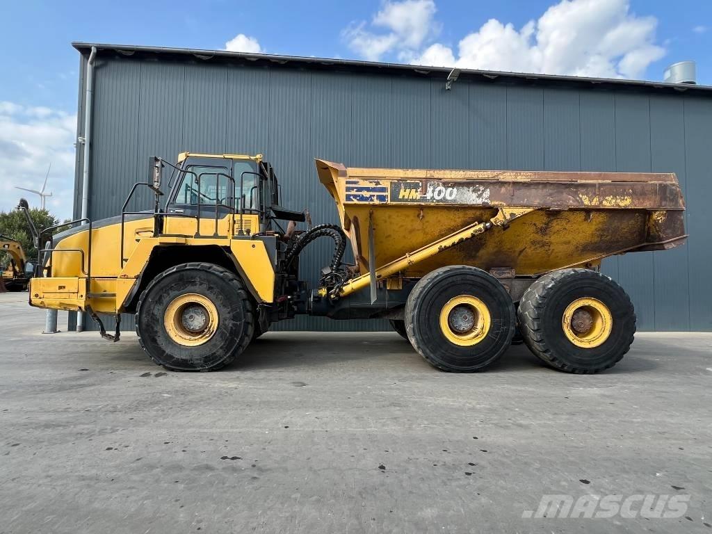 Komatsu HM400-3 Kloubové dempry