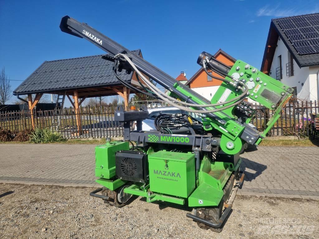 Mazaka 1000 CW Dieselová beranidla na zatloukání