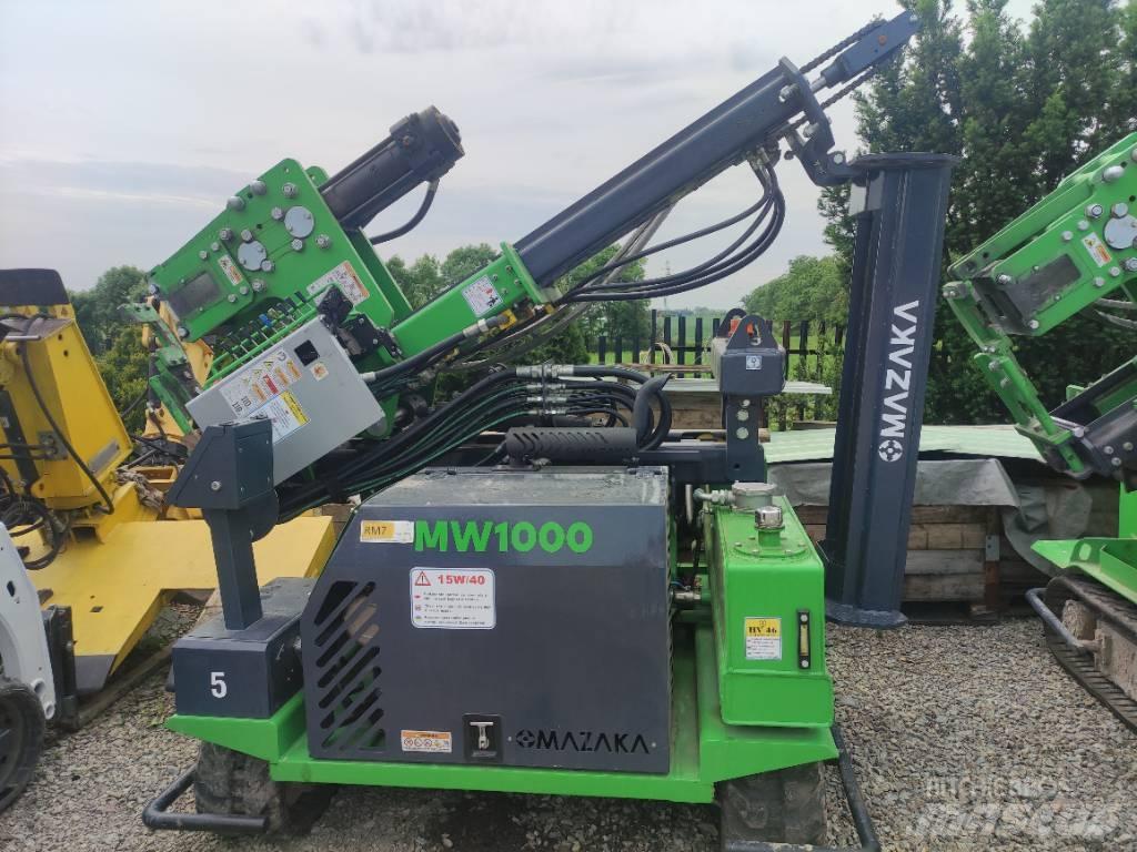 Mazaka 1000 CW Dieselová beranidla na zatloukání