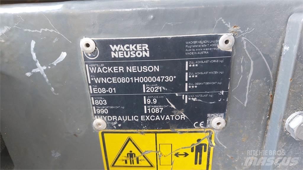 Wacker Neuson 803 Pásová rýpadla