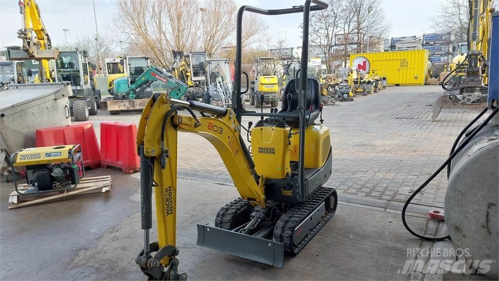 Wacker Neuson 803 Pásová rýpadla