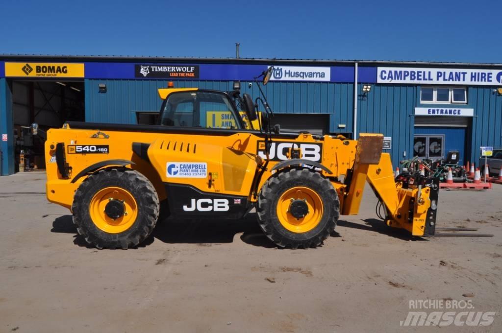 JCB 540-180 Teleskopické manipulátory