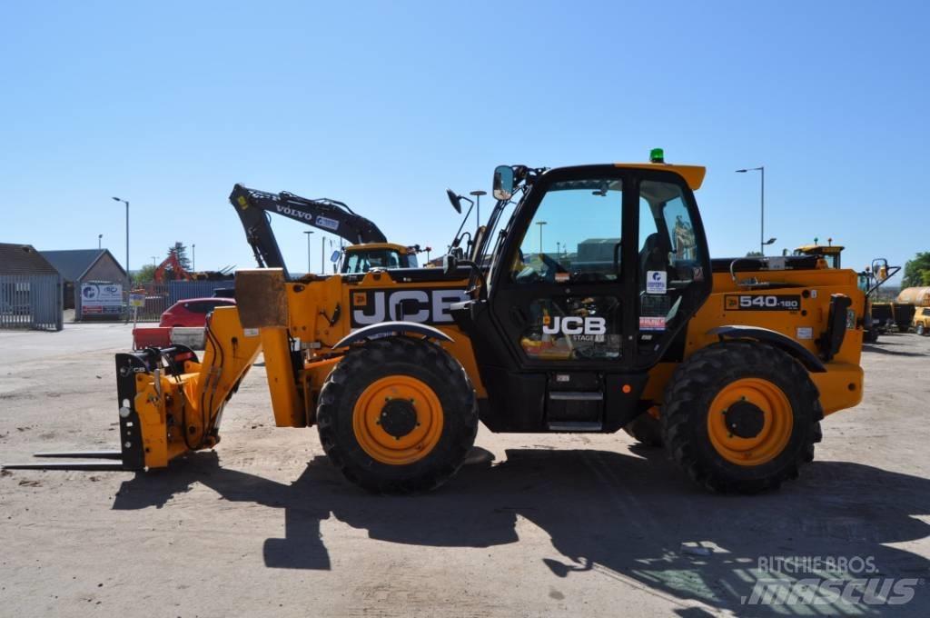 JCB 540-180 Teleskopické manipulátory
