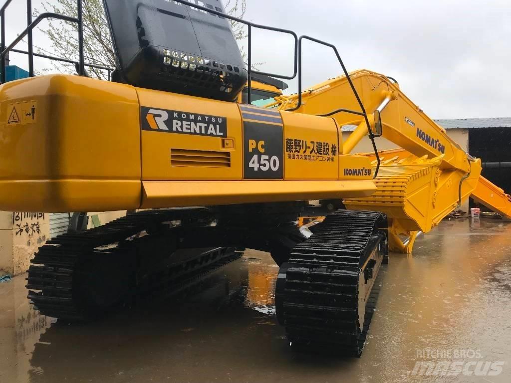 Komatsu PC450-7 Pásová rýpadla