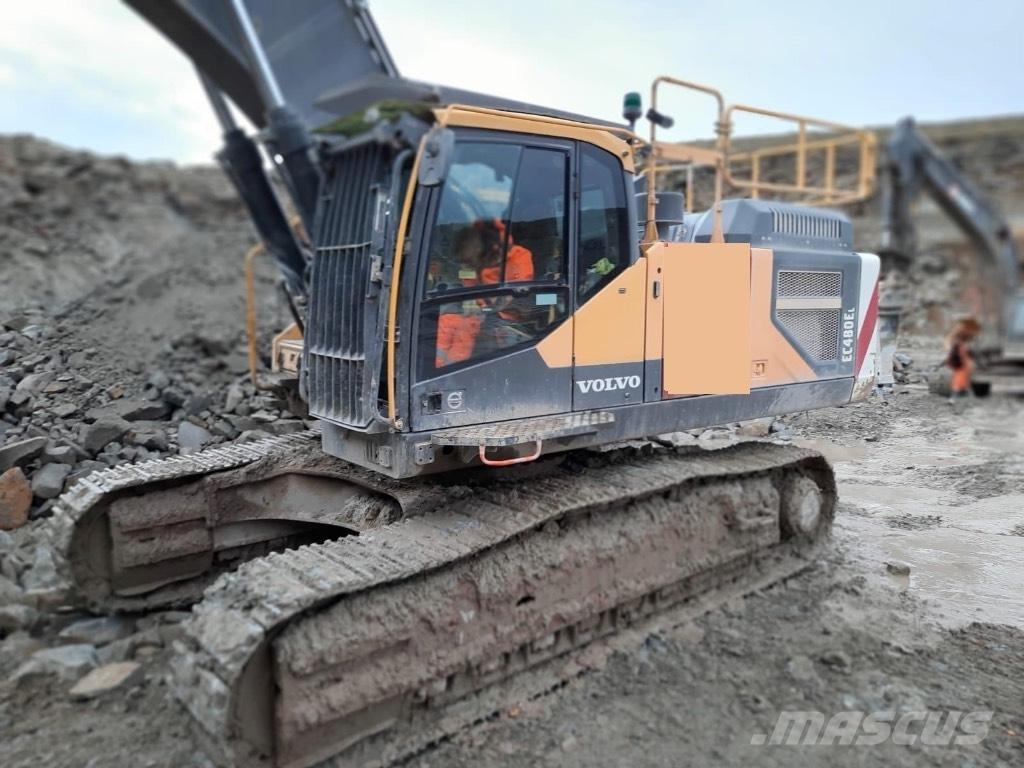 Volvo EC 480 E L Pásová rýpadla