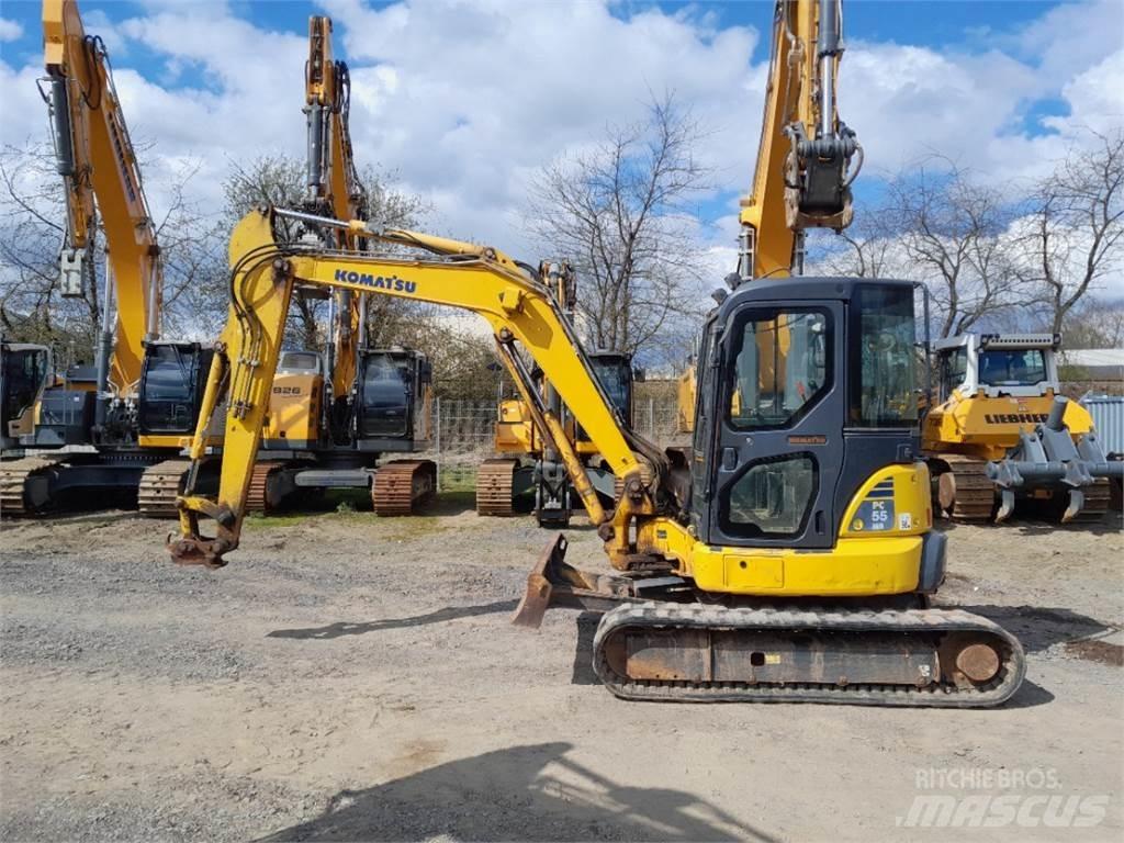 Komatsu PC55MR-3 Mini rýpadla < 7t
