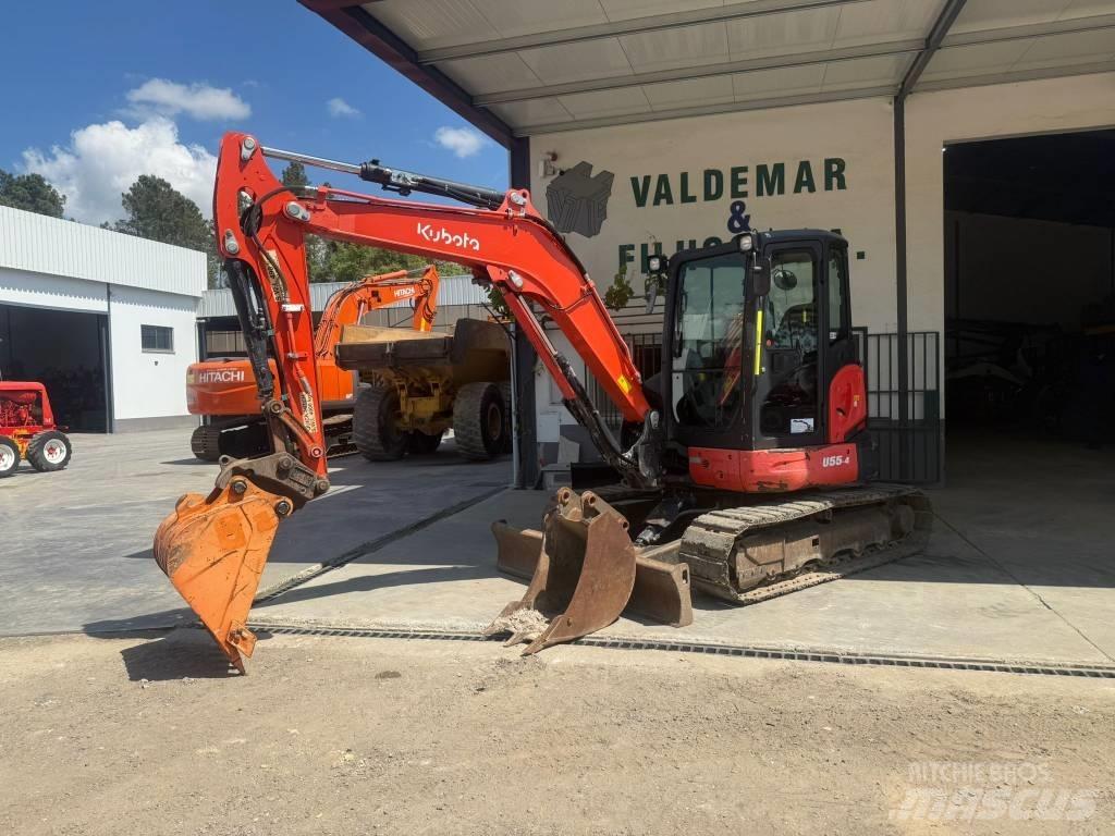 Kubota U 55-4, U55 Mini rýpadla < 7t