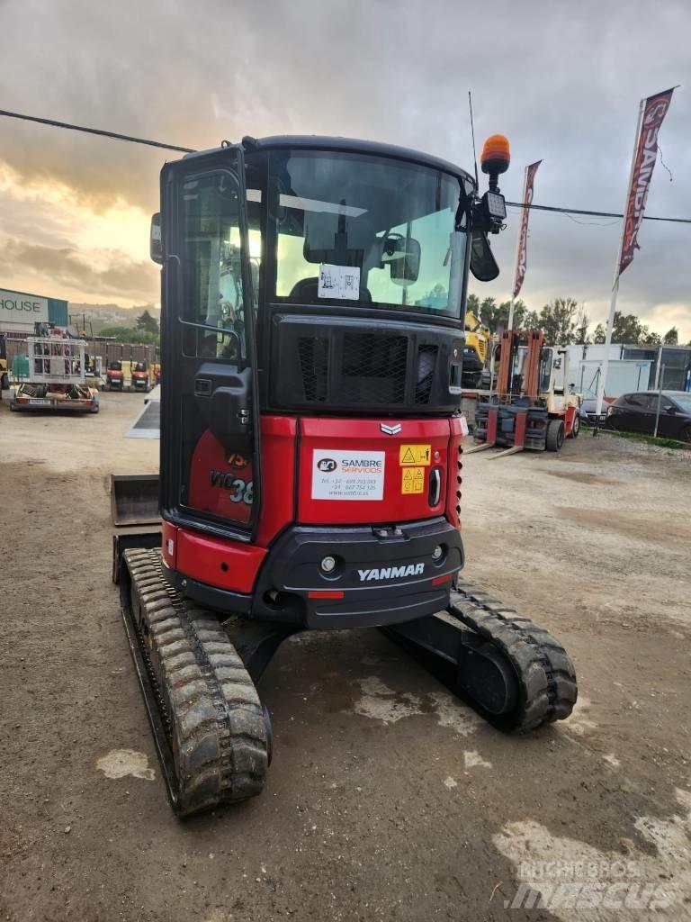Yanmar vio38-6 Mini rýpadla < 7t