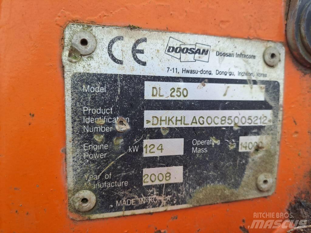 Doosan DL 250 Kolové nakladače