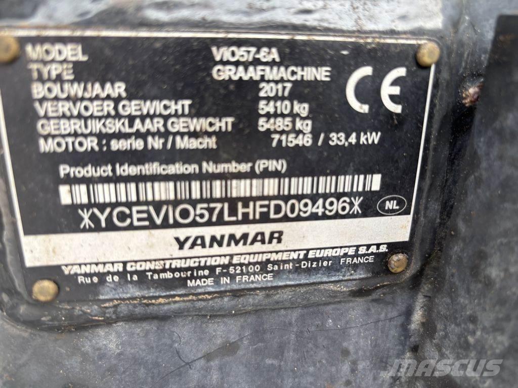 Yanmar YAN VIO57 Mini rýpadla < 7t