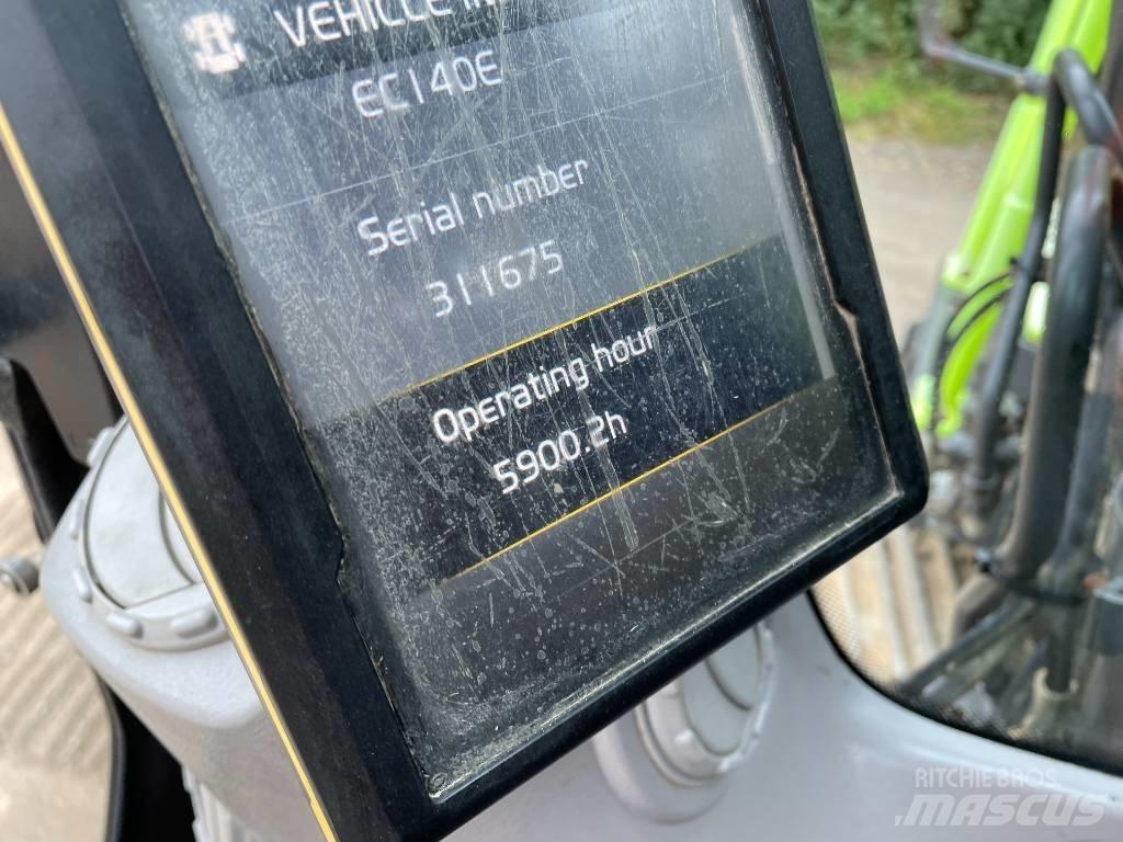 Volvo EC 140 EL Pásová rýpadla