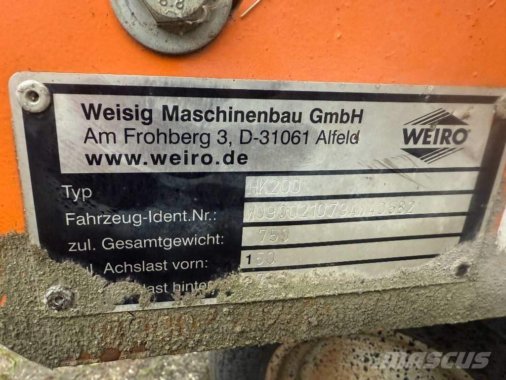 Weiro Bitumensprayer Rozstřikovače asfaltu