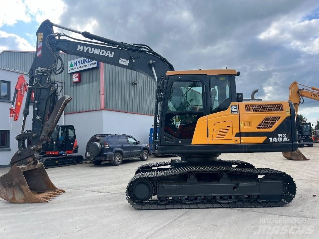 Hyundai HX 140 AL Pásová rýpadla
