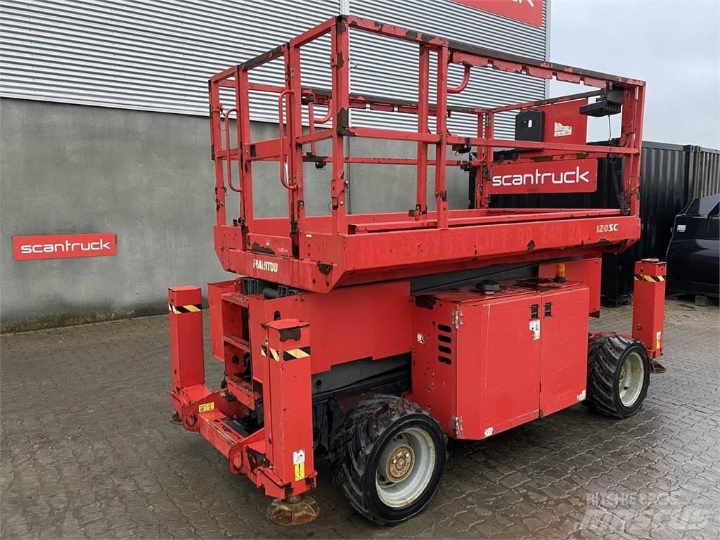 Manitou 120SC Nůžková zvedací plošina