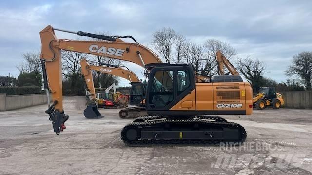CASE CX 210E Pásová rýpadla