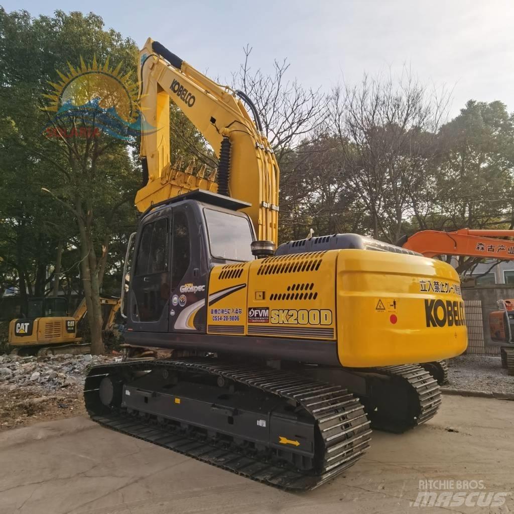 Kobelco SK 200 Pásová rýpadla