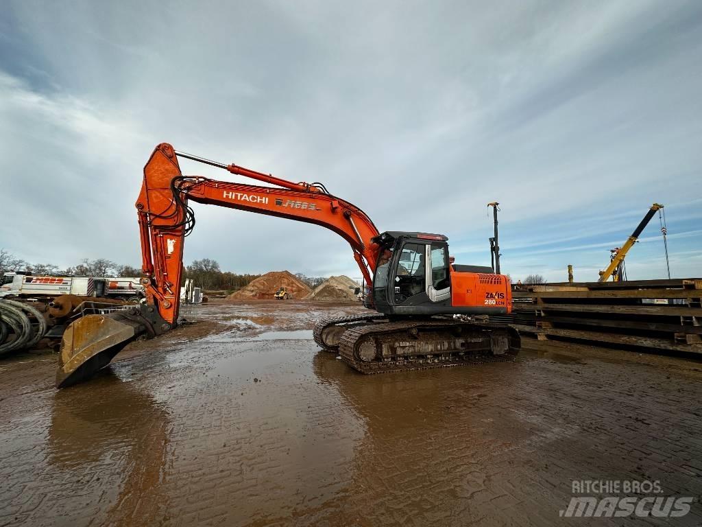 Hitachi ZX 280 LC N Pásová rýpadla