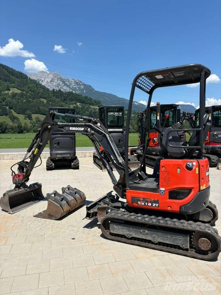 Eurocomach ES 18 ZT Mini rýpadla < 7t