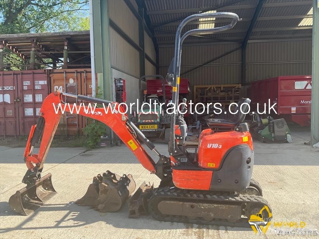 Kubota U 10-3 Mini rýpadla < 7t