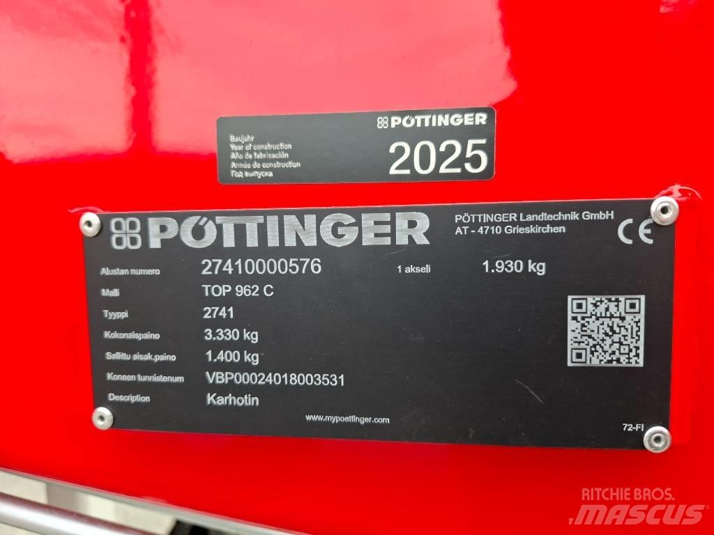 Pöttinger Top 962C Řádkovače