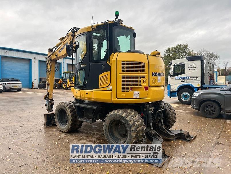 Komatsu PW 98 MR-11 Kolová rýpadla