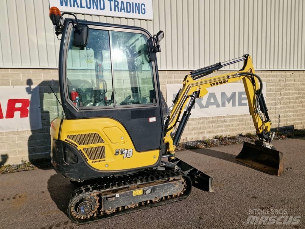 Yanmar SV 18 Mini rýpadla < 7t