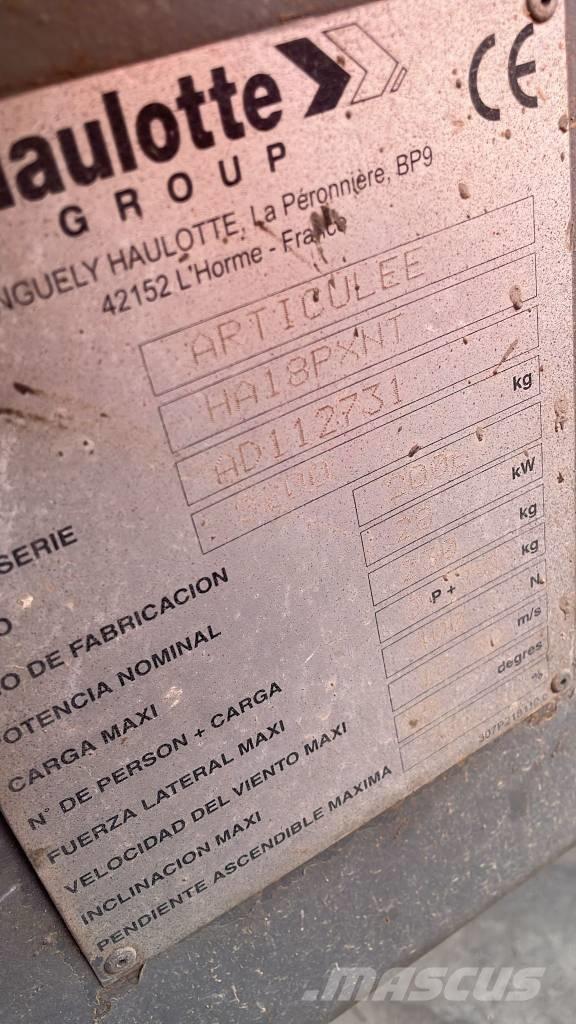 Haulotte HA 18 PX Kloubové plošiny