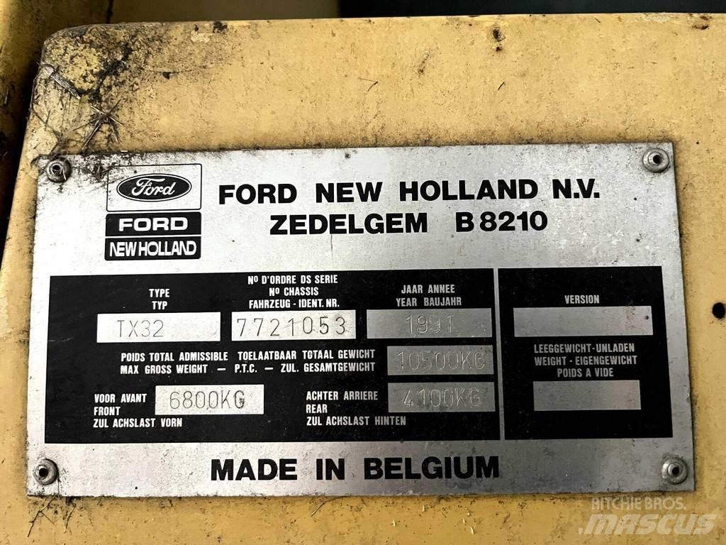 New Holland TX32 Sklízecí mlátičky