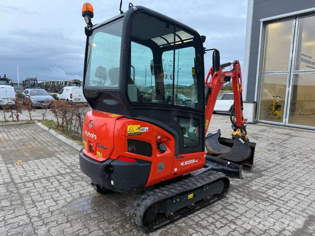 Kubota KX 019-4 Mini rýpadla < 7t