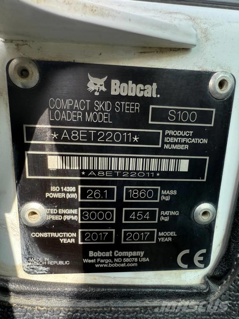 Bobcat S 100 Smykem řízené nakladače