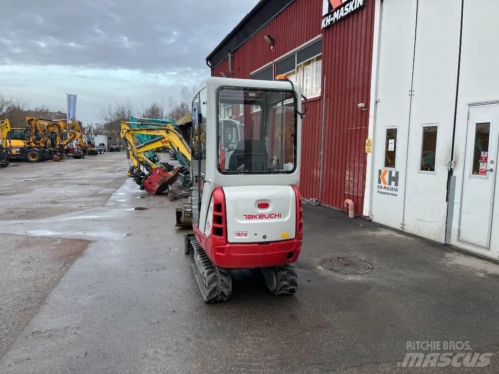 Takeuchi TB 216 Mini rýpadla < 7t